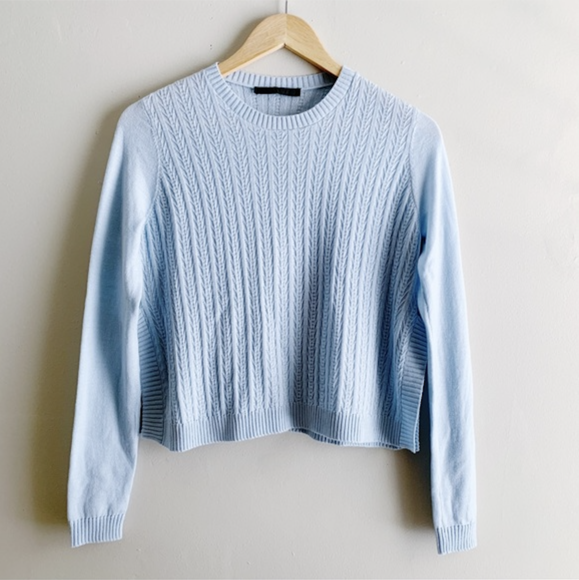 Baby Blue Sweaters